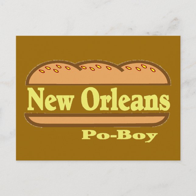 Postal New Orleans Po Boy (Anverso)