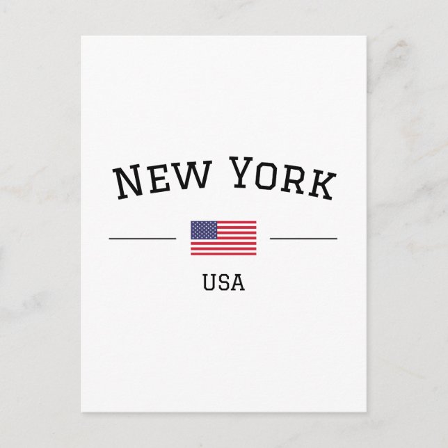 Postal New York (Anverso)