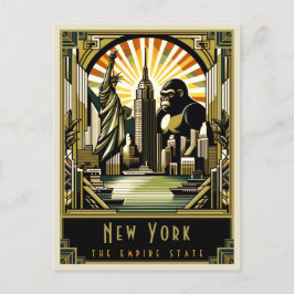 Postal New York | Art Deco