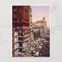 New York City Broadway 1900 - Vieja América