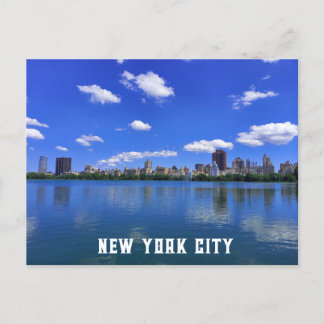 Postal New York City - Centra Park view