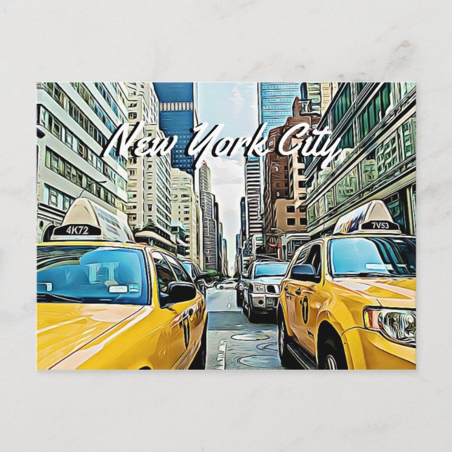 Postal New York City, New York Memorabilia Keepsake (Anverso)