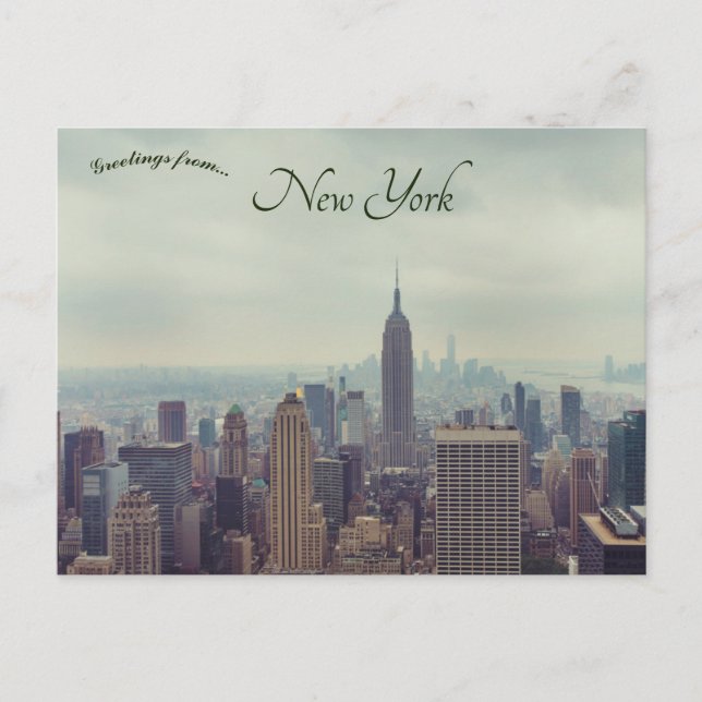 Postal New York City New York USA (Anverso)