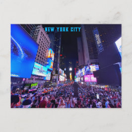 Postal New York City - Times Square at Night
