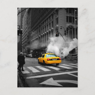 Postal New York City Yellow Cab