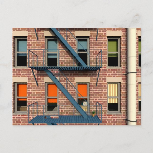 Postal New York facade (Anverso)