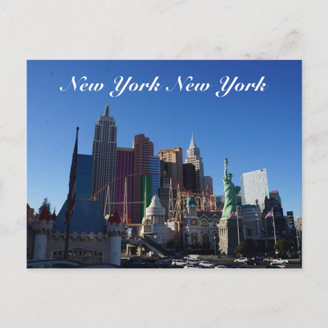 Postal New York - Hotel Postcard de Nueva York (Anverso)