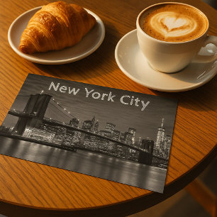 Postal New York Moments Urban Skyline Souvenir