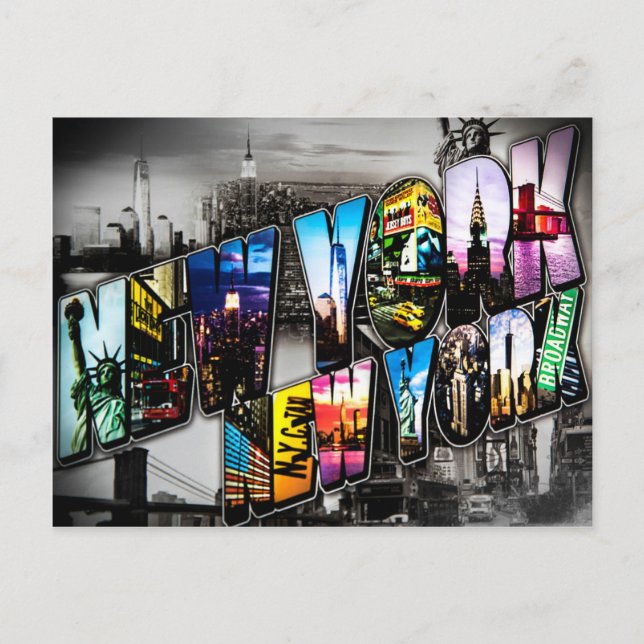 Postal New York Postcard Vintage (Anverso)