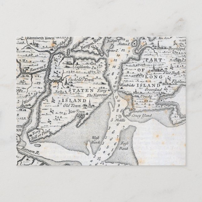 Postal New York | Siglo XVIII Medio (Anverso)