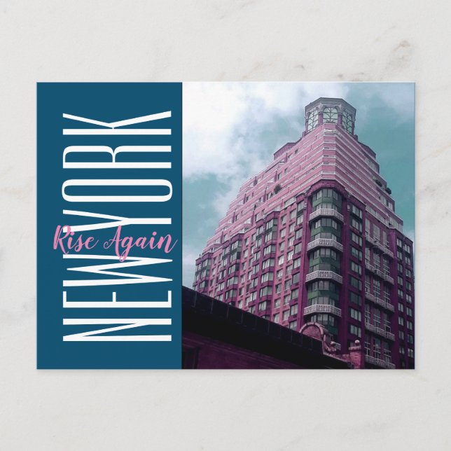 Postal New York-Times Square (Anverso)
