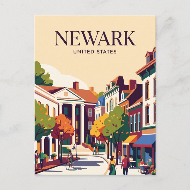 Postal Newark Delaware (Anverso)