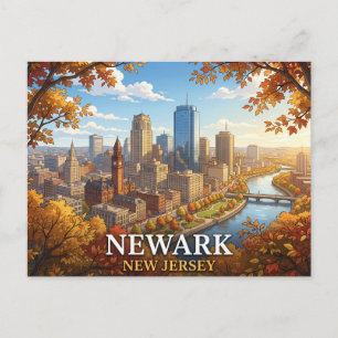 Postal Newark Nueva Jersey