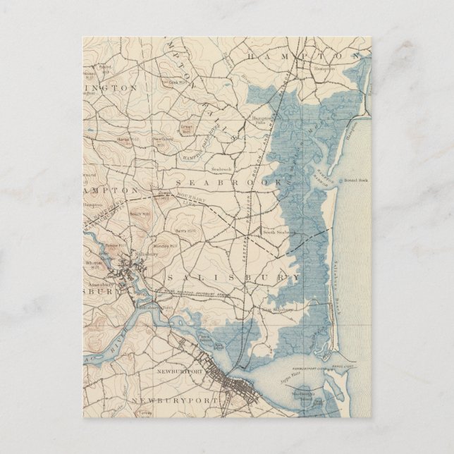 Postal Newburyport, Massachusetts (Anverso)