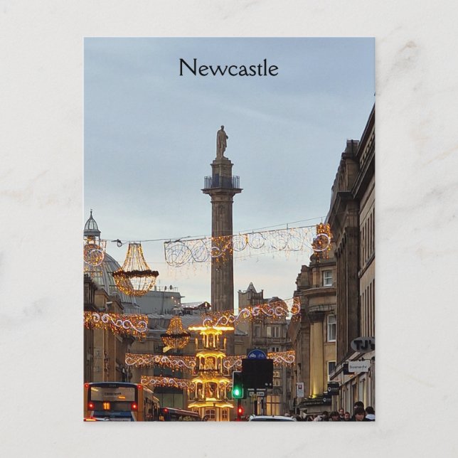 Postal Newcastle (Anverso)