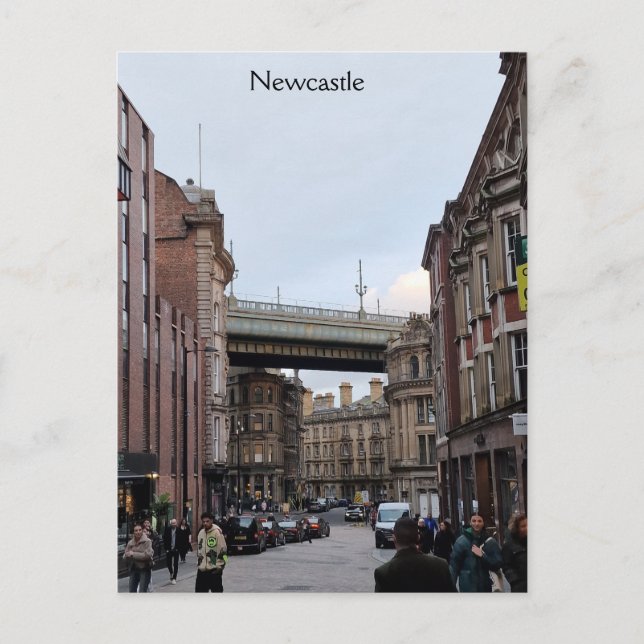 Postal Newcastle (Anverso)