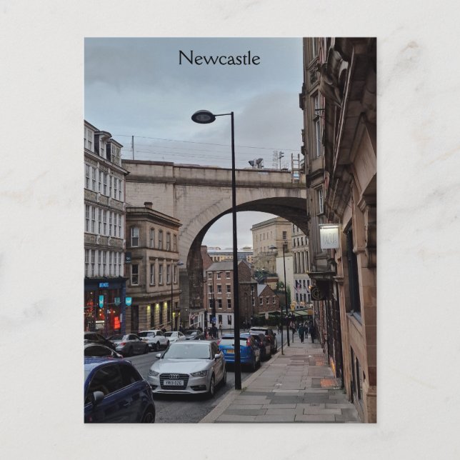 Postal Newcastle (Anverso)
