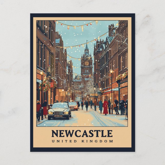 Postal Newcastle (Anverso)