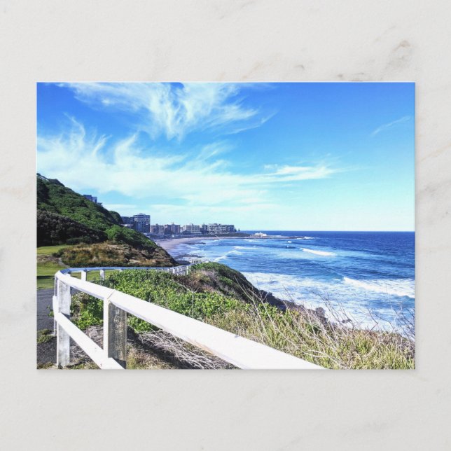 Postal Newcastle Bathers Way NSW (Anverso)