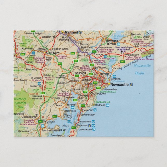 Postal Newcastle NSW Australia (Anverso)