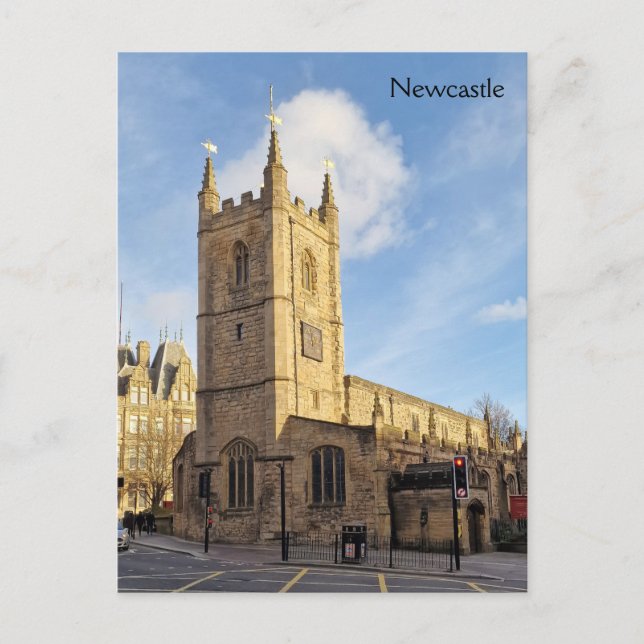 Postal Newcastle St Anthony the Great (Anverso)