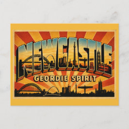 Postal Newcastle upon Tyne Inglaterra Espíritu Geordie