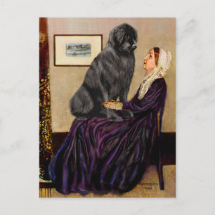 Postal Newfie 1 - La madre de Whistler