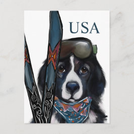 POSTAL NEWFOUNDLAND DOG 