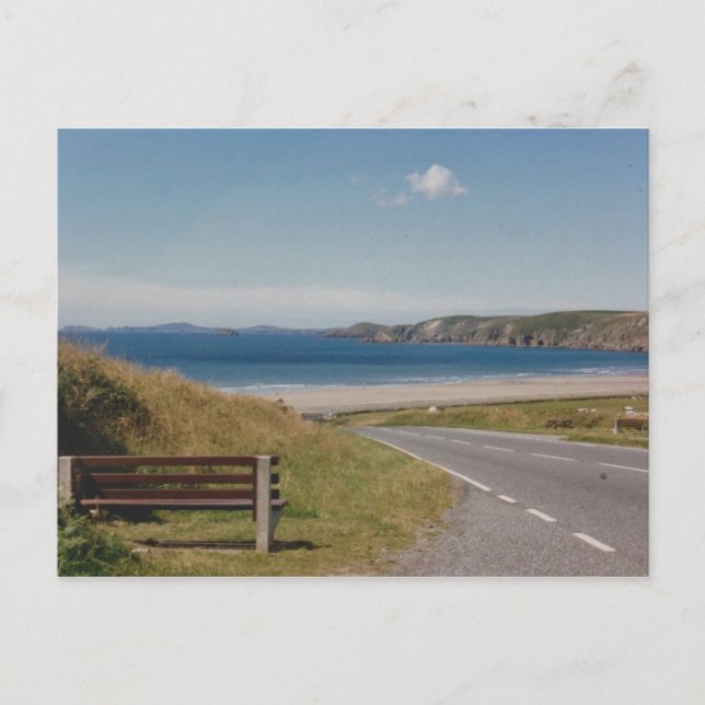 Postal Newgale Beach, Pembrokeshire. (Anverso)