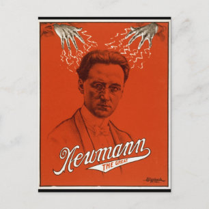Postal Newmann el gran mago