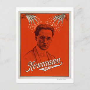 Postal Newmann el gran Poster mago #2