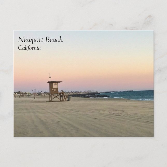 Postal Newport Beach en Sunset, California