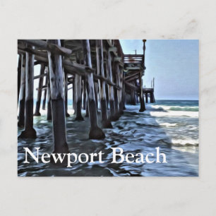 Postal Newport Beach - Postcard