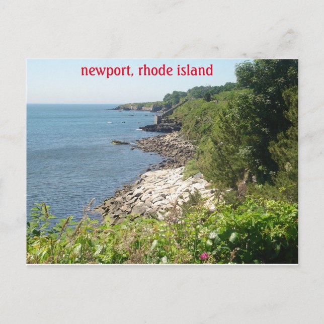 Postal newport, isla de roda (Anverso)