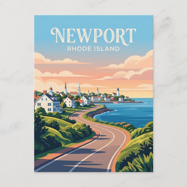 Postal Newport Rhode Island (Anverso)