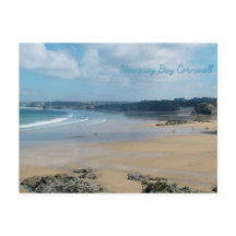 Newquay Bay Beach Cornwall England
