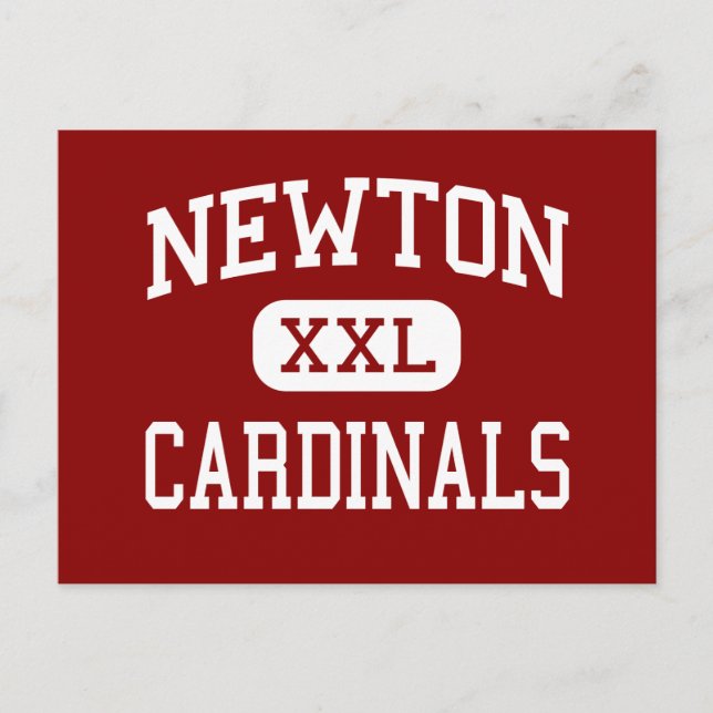 Postal Newton - Cardinales - Senior - Newton Iowa (Anverso)