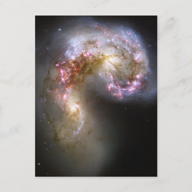 POSTAL NGC4308-9 (Anverso)