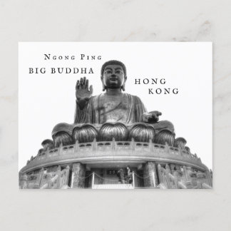 Postal Ngong Ping Big Buddha Postcard de Hong Kong