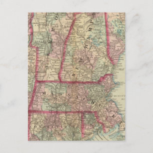 Postal NH, Vt, Masa, RI, Conn