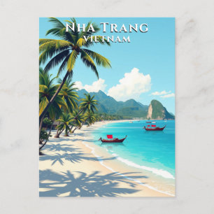 Postal Nha Trang Vietnam Playa Viajes