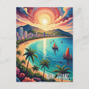 Postal Nha Trang Vietnam Viajes