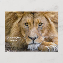 Postal Ni un Poco Domada - Cita Motivacional + Tu Foto