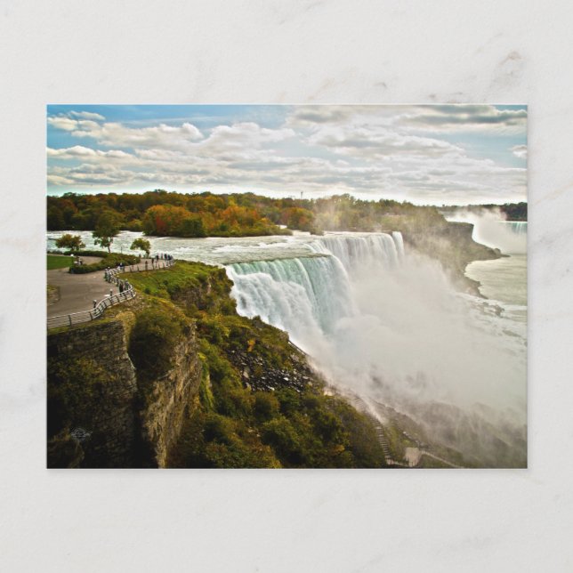 Postal Niagara Falls (Anverso)