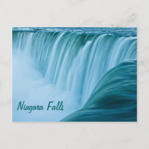 Postal Niagara Falls con el texto