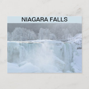 POSTAL NIAGARA FALLS FROZEN POSTCARD