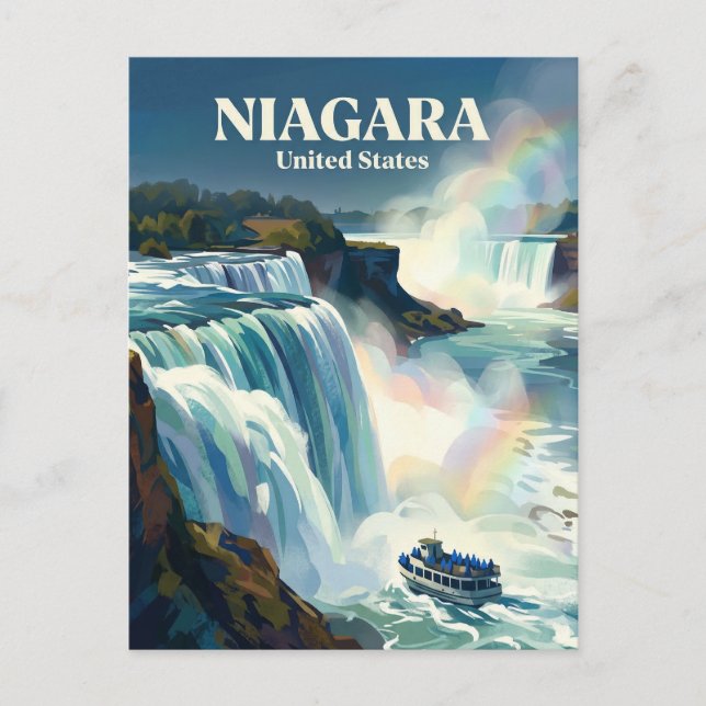 Postal Niagara Falls New York State (Anverso)
