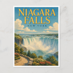 Postal Niagara Falls Nueva York Horseshoe Falls GeoSaga