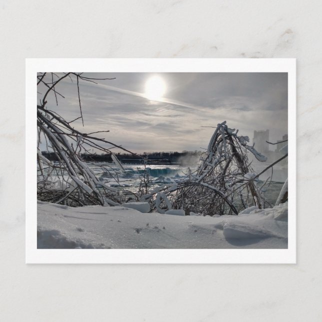 Postal Niagara in Winter 2 (Anverso)