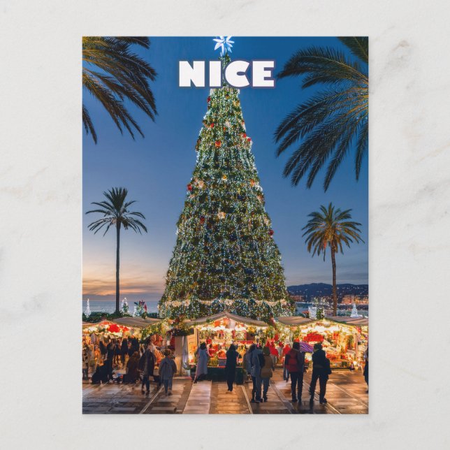 Postal Nice Christmas Magic (Anverso)